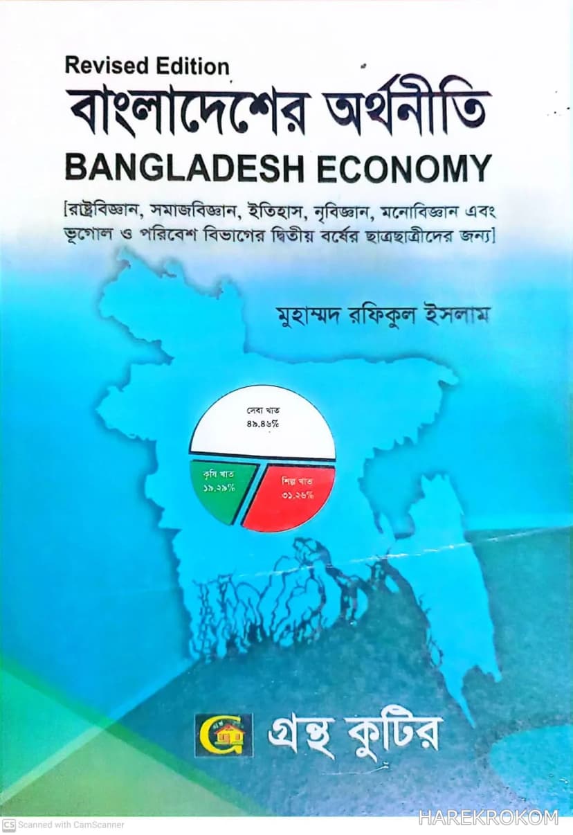 বাংলাদেশের অর্থনীতি , অনার্স ২য় বর্ষ, কোড-২২২২০৯ , মুহাম্মদ রফিকুল ইসলাম, দিকদর্শন প্রকাশনী লিঃ