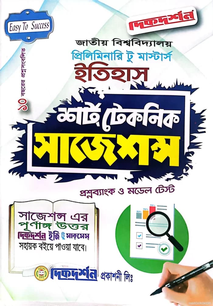 ইতিহাস প্রিলিমিনারি টু মাস্টার্স শর্ট টেকনিক সাজেশন্স