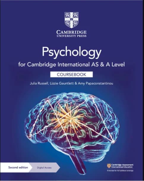 Cambridge International AS & A Level Psychology Coursebook (2nd Ed)