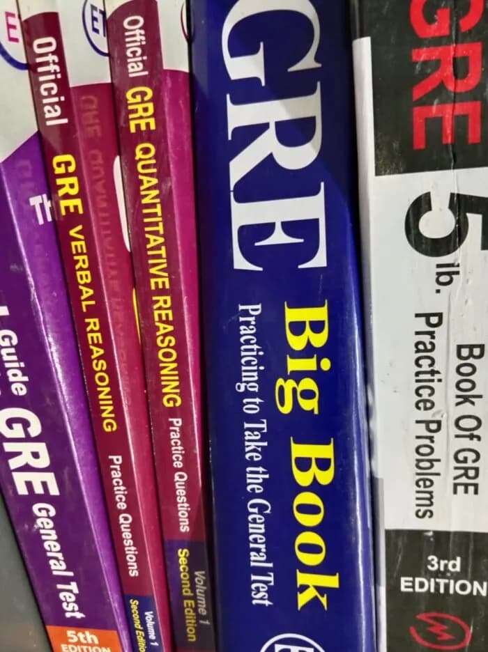 GRE ( Bundle 3 ) : GRE Big Book, GRE 5Lb. and Official Guide to the GRE General Test and Official GRE Verbal Reasoning & Quantitative Reasoning Practice Questions