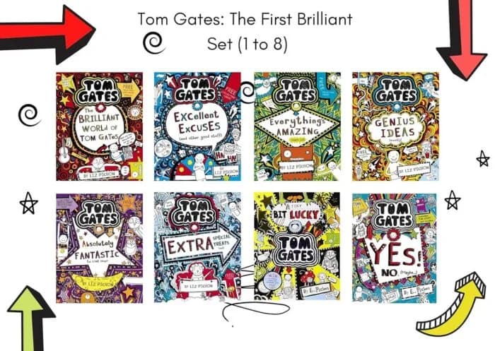 Tom Gates: The First Brilliant Set (1 To 8)