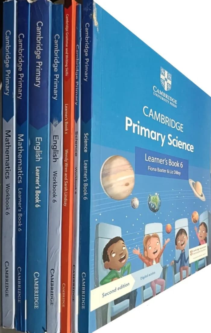 Cambridge Grade 5 Book 6 Set Of Seven Books