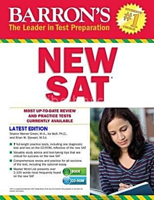 New SAT (Most Up-To-Date Review And Practice Test) (Newsprint )