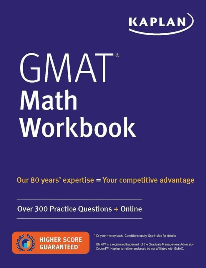 Gmat Math Workbook: Over 300 Practice Questions + Online (Kaplan Test Prep)