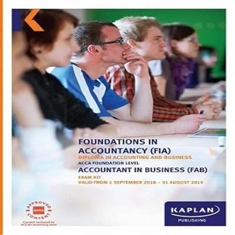 FAB – ACCOUNTANT IN BUSINESS – EXAM KIT