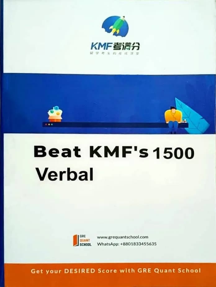 BEAT KMF’S 1500 Verbal