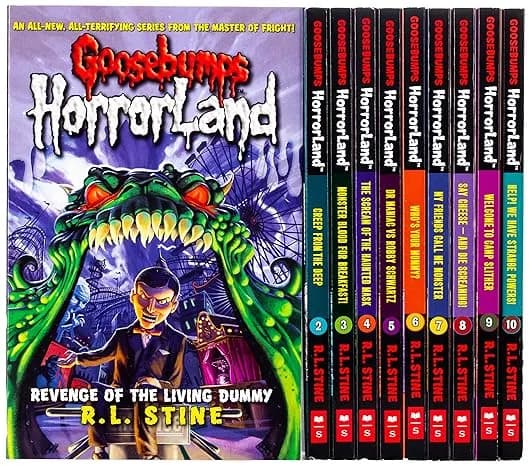 Goosebumps Horrorland X 10 S W