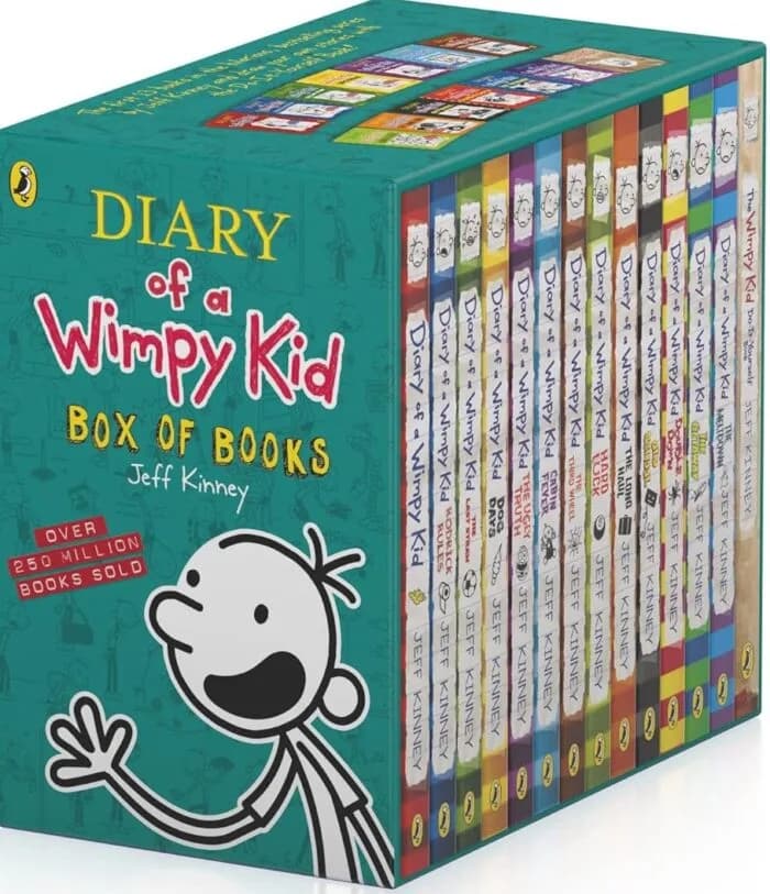 Diary of a Wimpy Kid Box Set – Books 1
