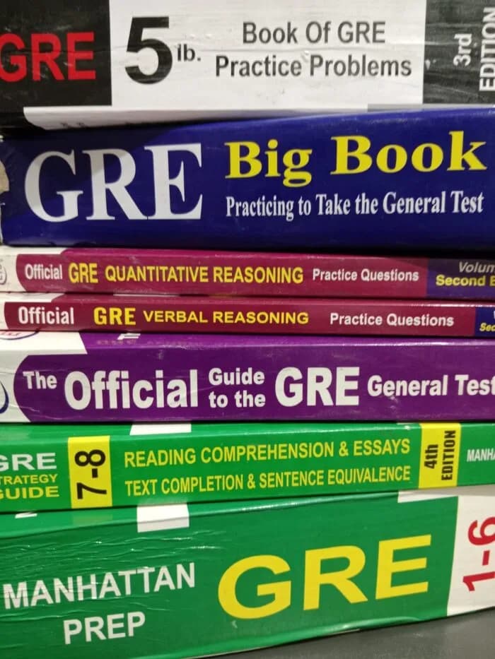 GRE ( Bundle 1 ) : Manhattan Prep GRE Set and The Official Guide To The GRE General Test, Official GRE Verbal & Quantitative Practice Questions (Vol.1), GRE Big Book, GRE 5Lb.