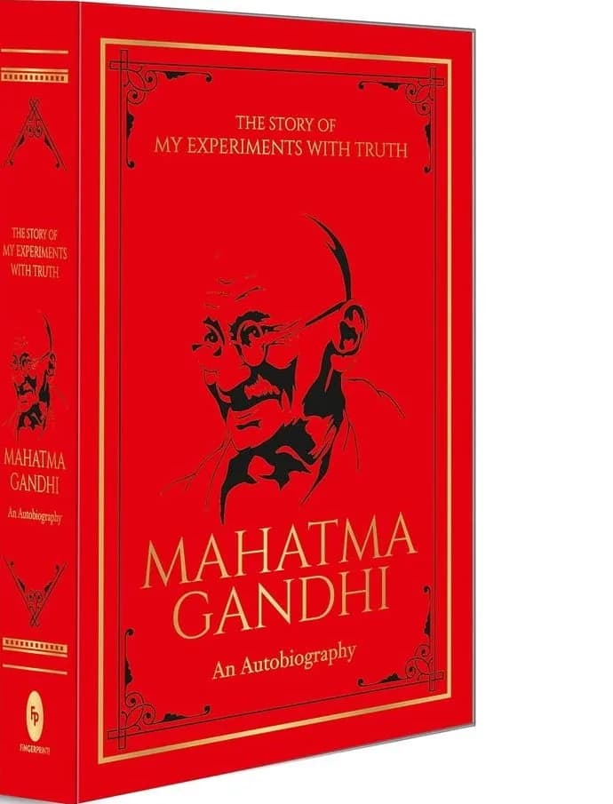 The Story Of My Experiments With Truth Mahatma Gandhi (Deluxe Hardbound Edition)