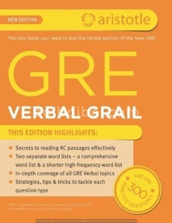 GRE Verbal Grail