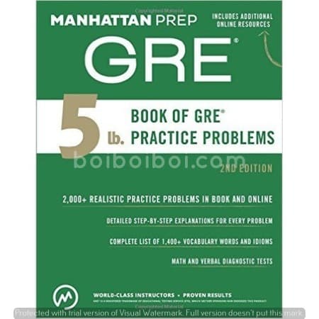GRE Quant Manhattan 5LB