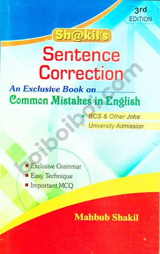 Shakil’s Sentence Correction