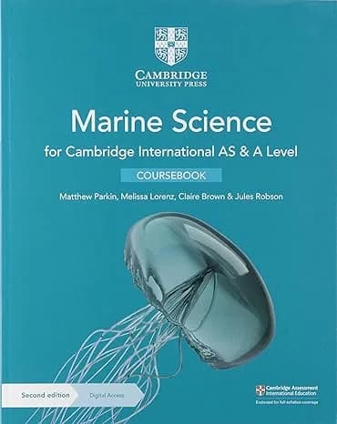 Cambridge International AS & A Level Marine Science Coursebook