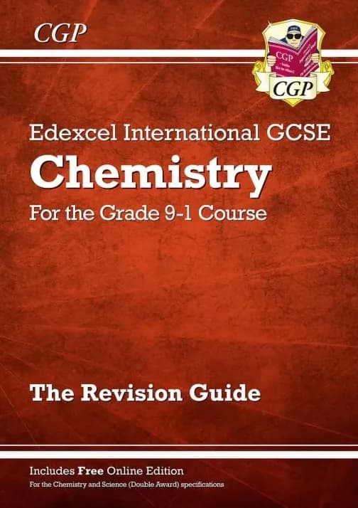 CGP Revision Guide : Chemistry – Edexcel International GCSE (9 -1)