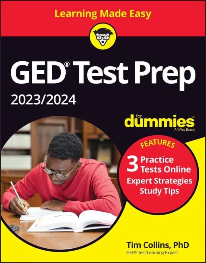 GED Test Prep 2023-2024 For Dummies By Tim Collins
