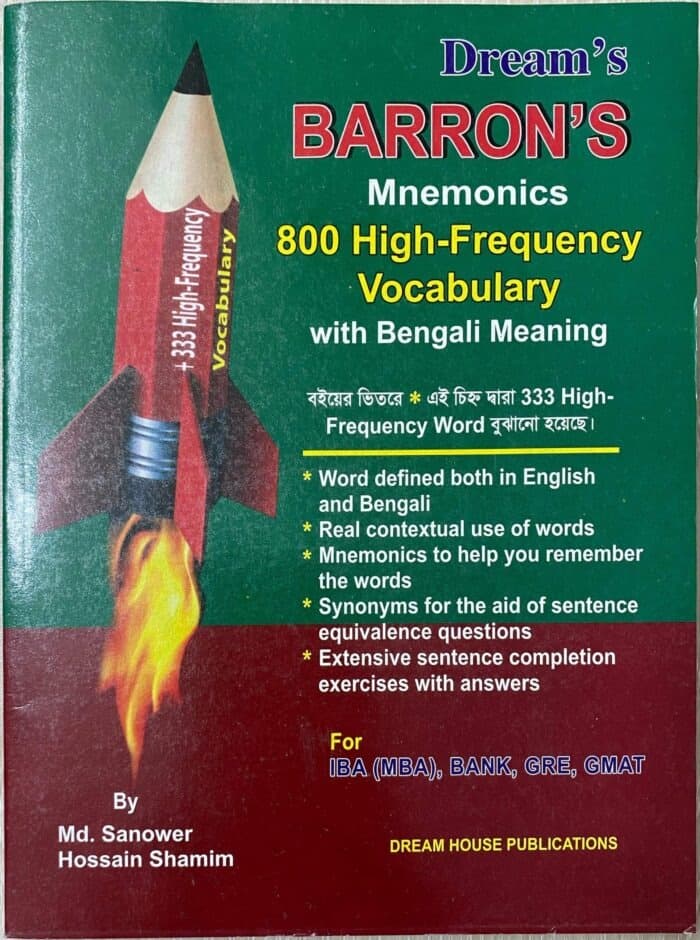 Barrons Mnemonics 800 High-Frequency Vocabulary