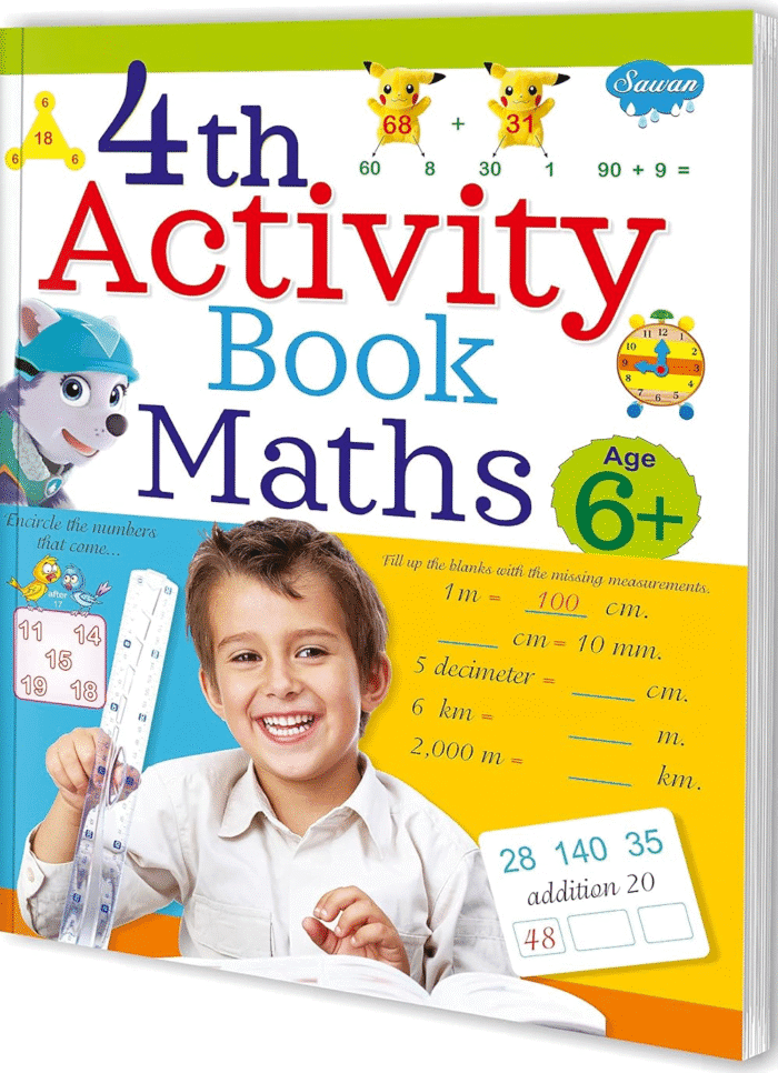 4th Activity Book Maths 6+