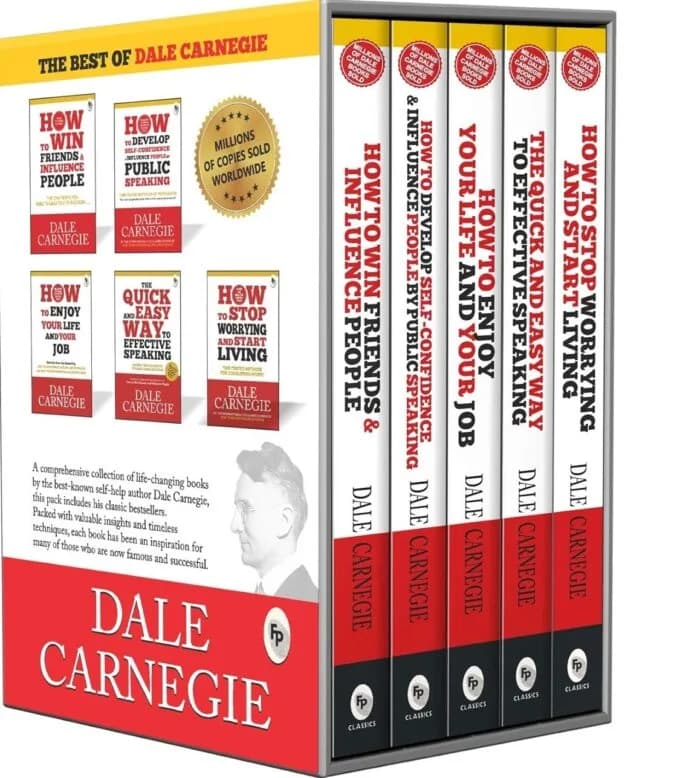The Best Of Dale Carnegie (Set Of 5 Books)