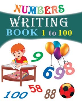 Numbers Writing Book (1 to 100)