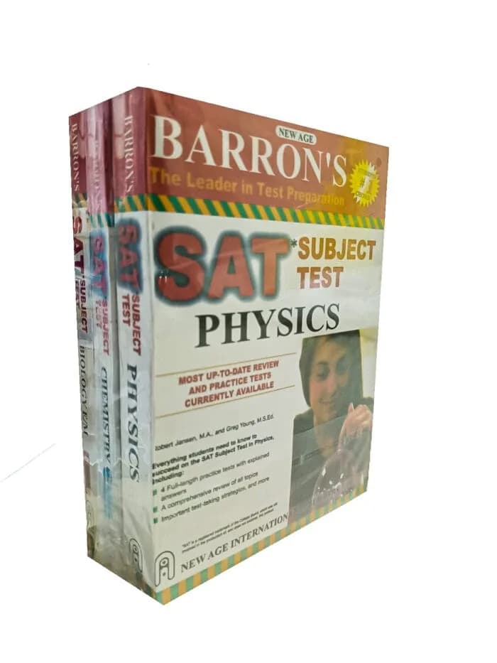 Barron’s (SAT Bundle 2): SAT Subject test physics,Camistry,Biology