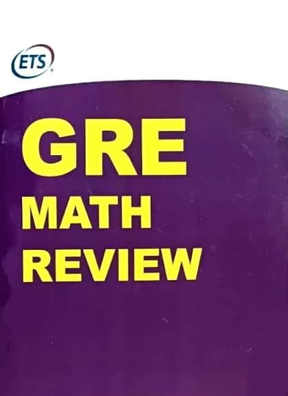 GRE Math Preview