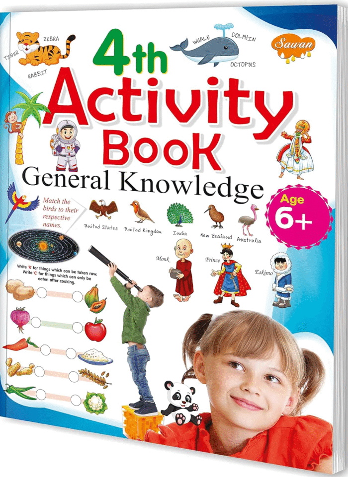 4th Activity Book General Knowledge 6+
