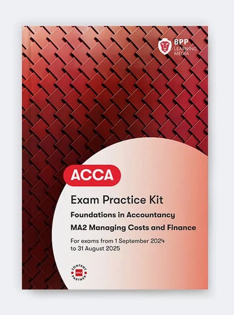 Managing Costs and Finances MA2 (KIT) 2024-2025