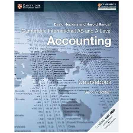 Cambridge AS and A Level Accounting Coursebook