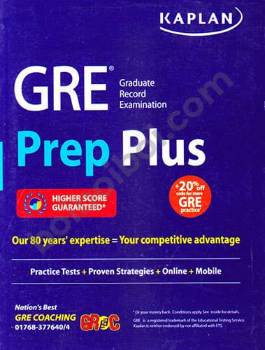Kaplan-GRE Prep Plus