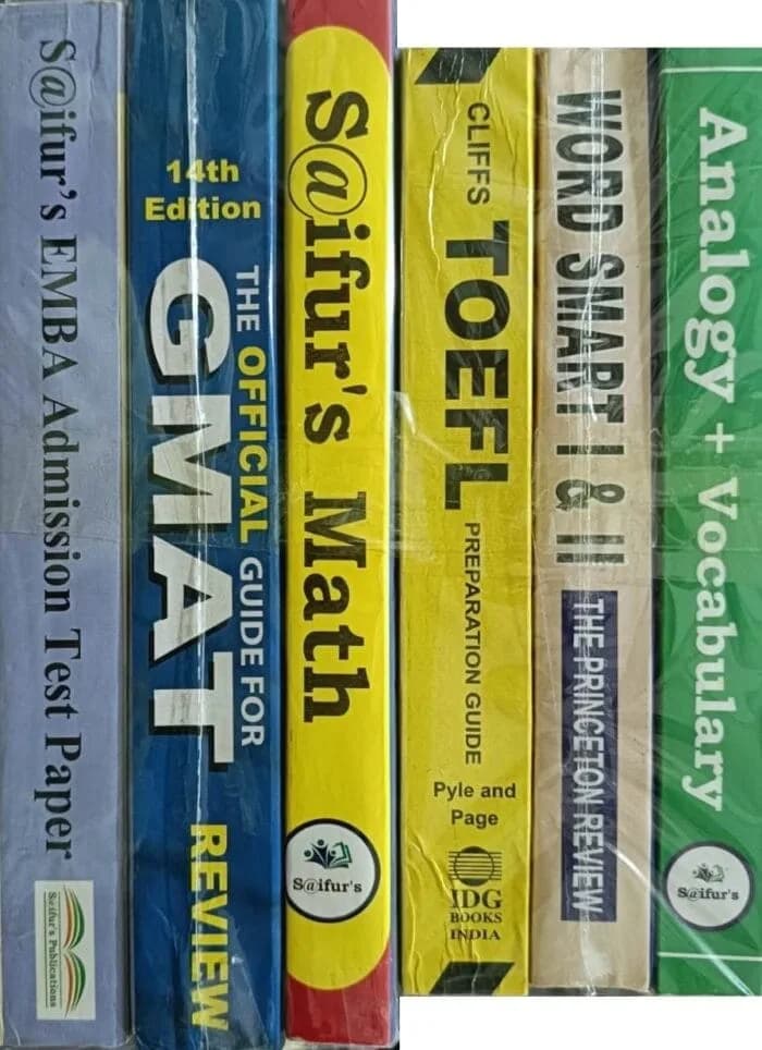 EMBA Admission Prep Bundle – Saifur’s Combo with math