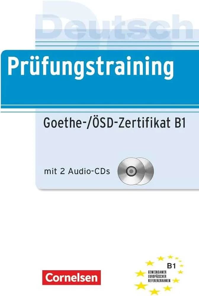 German Prüfungstraining B1 With Answer (Black White)