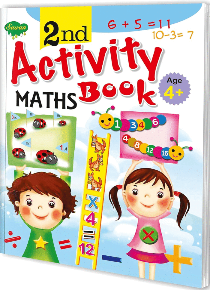 2nd Activity Book-Maths 4+