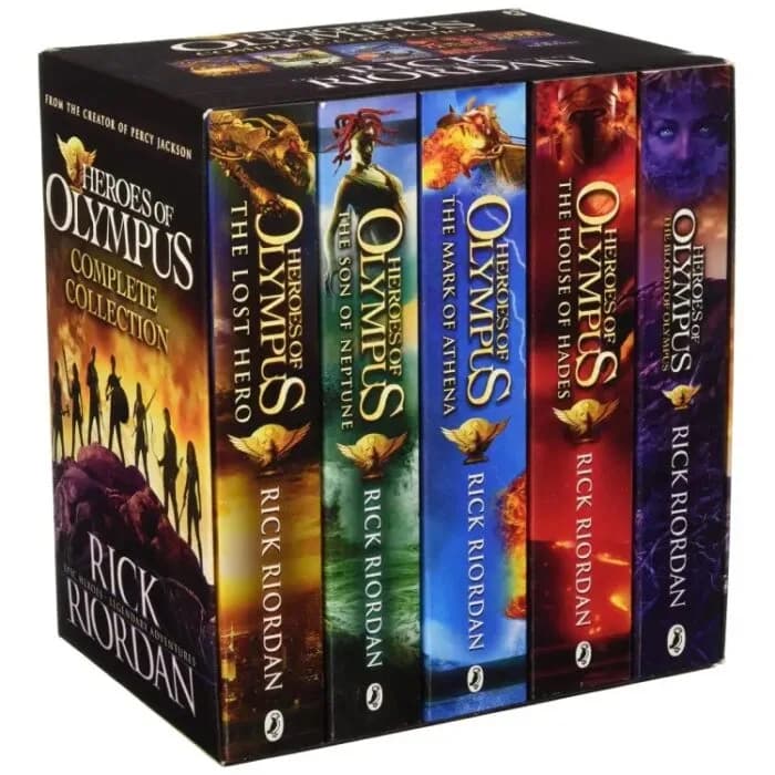 Heroes of Olympus Complete Collection (5 Book Slipcase)
