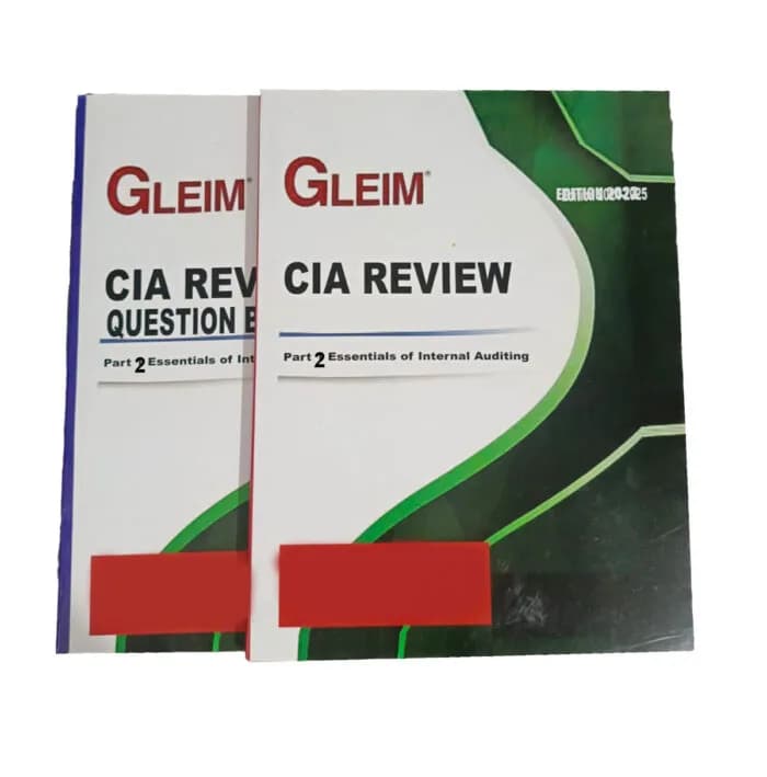 GLEIM CIA REVIEW 2024-2025