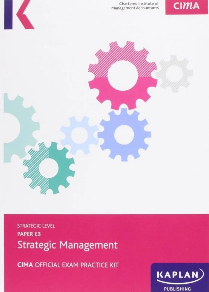 E3 Exam Kit(Strategic Management)-Kaplan