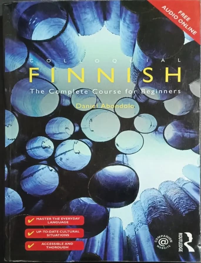 Colloquial Finnish By Daniel Abondolo