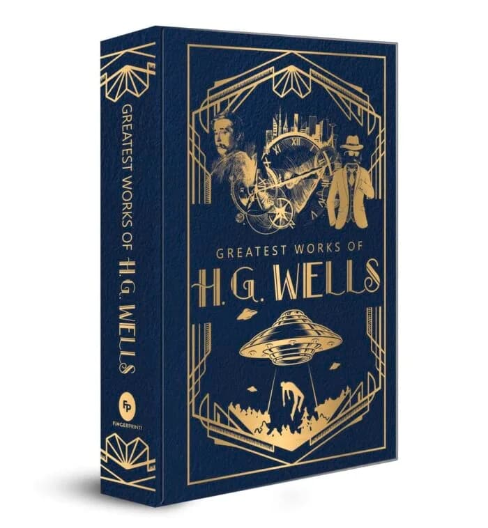 Greatest Works of H G Wells Deluxe Hardbound Edition