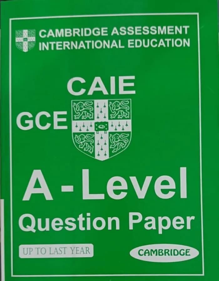 Economics Paper 3 A Level Multiple choice