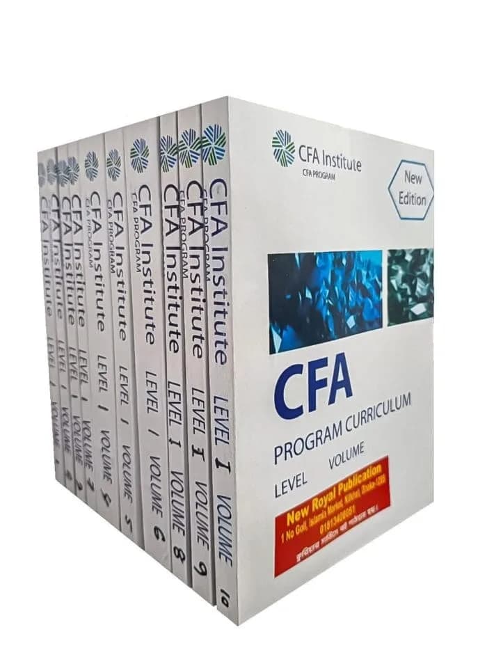 2025 CFA Program Curriculum Level I Set ( Full Set 10 Books Bundle )