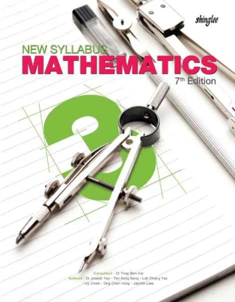 Shinglee New Syllabus Mathematics 3 (7th Edition)