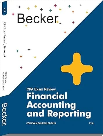 2024 CPA Becker Financial Accounting and Reporting Exam Review 1.0 Version