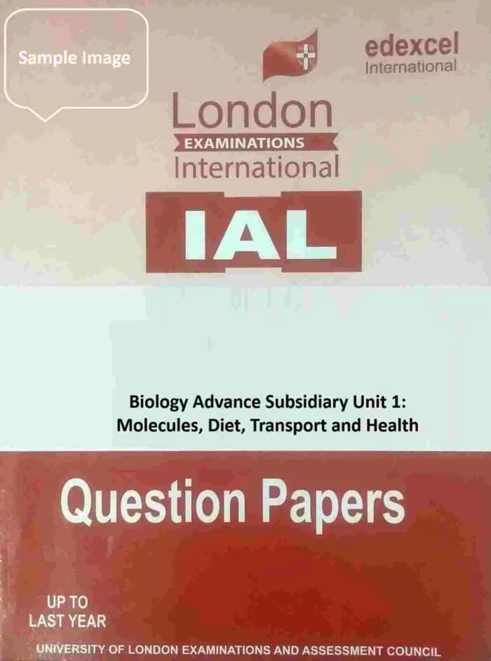 Biology Advance Subsidiary Unit 1: Molecules, Diet, Transport and Health