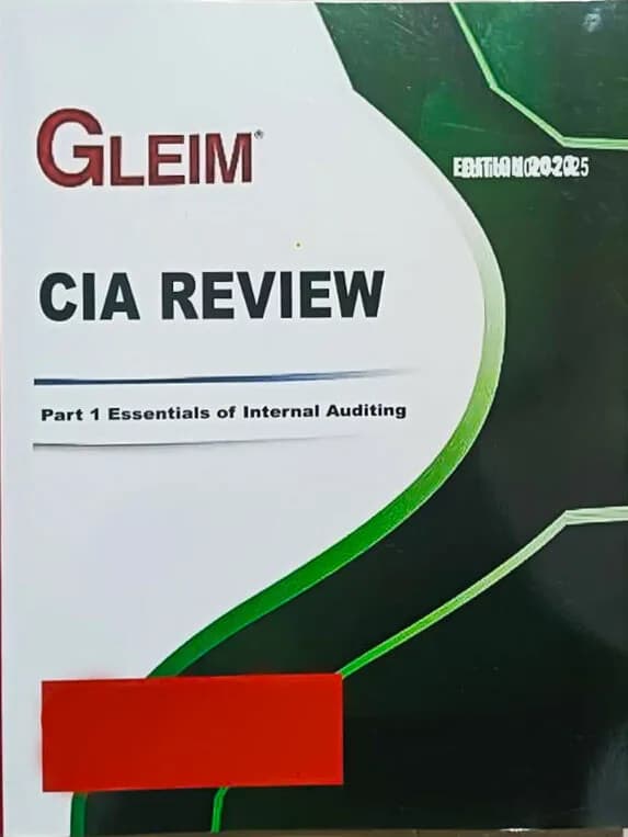 GLEIM CIA REVIEW 2024-2025 part 1