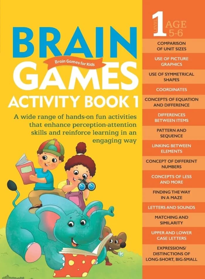 Brain Games Activity Book Level 1 : Book-1
