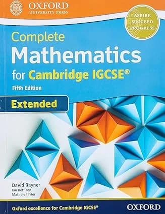 Complete Mathematics for Cambridge IGCSE Student Book (Extended) ( White Print )