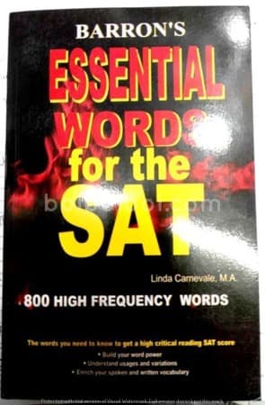 BARRONS ESSENTIAL words for the SAT by Linda Camevale M.A.