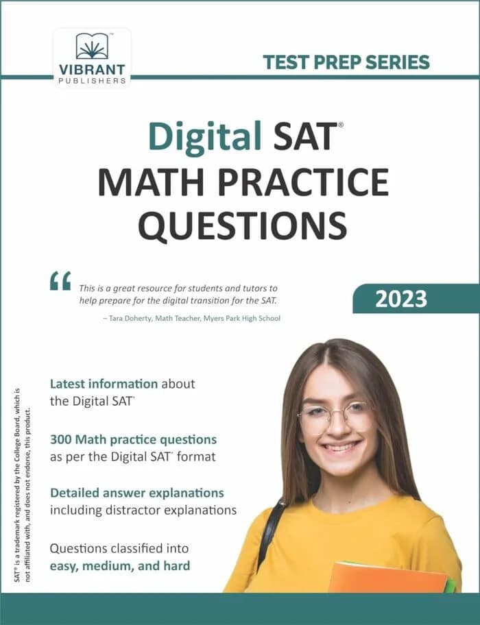 Digital SAT Math Practice Questions (Test Prep Series)