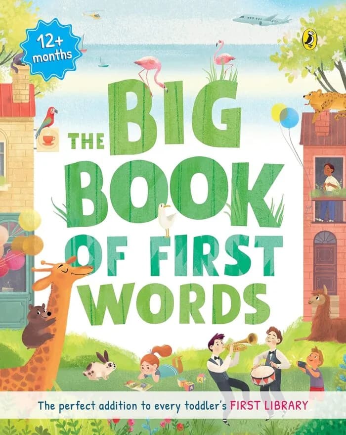 The Big Book of First Words (Paperback) imported book