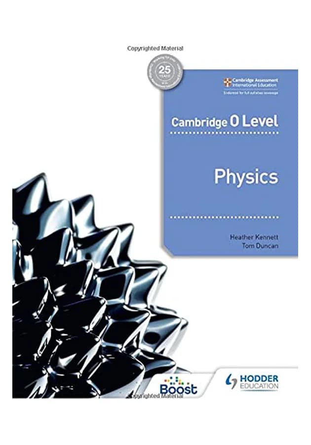 Cambridge O Level Physics Hodder